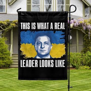 Discover Support Ukraine Flag This Is What A Real Leader Looks Like Flag