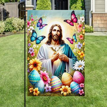Discover FLAGWIX  Jesus Christ Easter Day Egg Flag