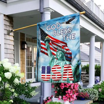 Discover God Bless The USA Flag
