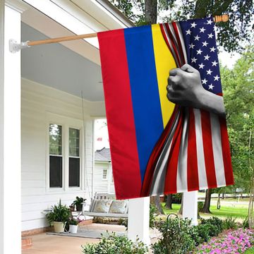 Discover Colombian-American Flag