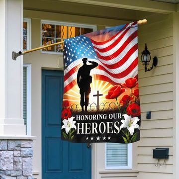 Discover Memorial Day Honoring Our Heroes Veteran American Flag