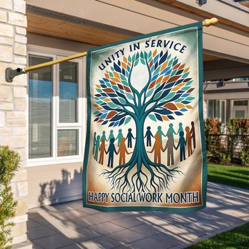 Discover FLAGWIX Social Work Month Flag