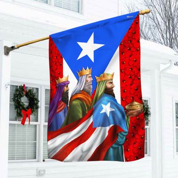Discover Three Kings Puerto Rico Flag