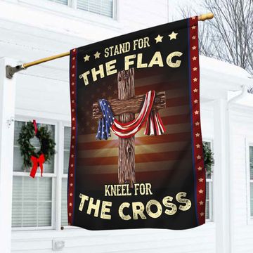 Discover Stand For The Flag Kneel For The Cross Flag 3-Day Shipping