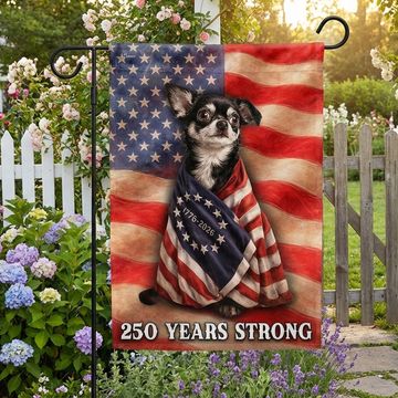 Discover Chihuahua American Patriot Flag, 250 Years Strong Dog US Flag