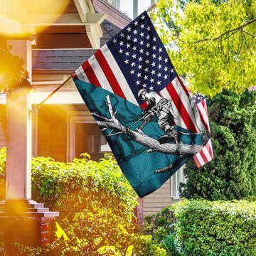 Discover Arborist American Flag