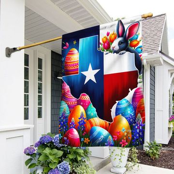 Discover FLAGWIX  Texas Easter Day Bunny Eggs  Flag