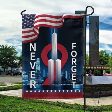 Discover Never Forget 9.11 Patriot Day American Flag