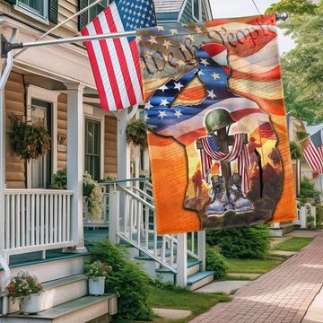 Discover Memorial Day FLAGWIX U.S. Veteran Memorial American We The People Saluting Soldier Flag