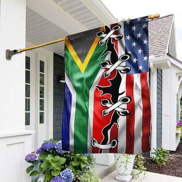 Discover South African And American Flag