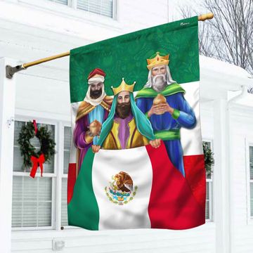 Discover Three Kings Mexican Flag – Nativity Epiphany Holiday Decor