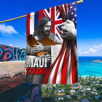 Discover Maui Strong Flag Pray For Maui Support For Hawaii