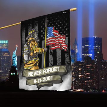 Discover Patriot Day 911 Never Forget NYC Firefighters Flag