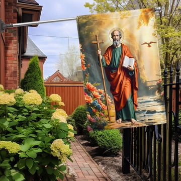 Discover Saint Paul The Apostle Apostle Paul Christian Flag