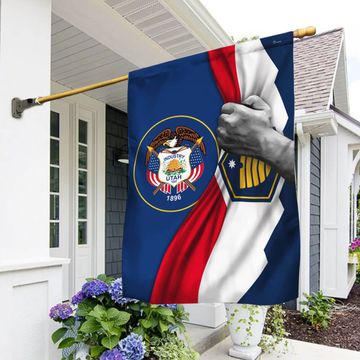 Discover Utah State Flag