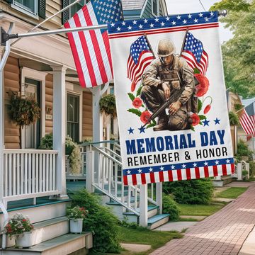 Discover Memorial Day Veteran Remember And Honor Flag