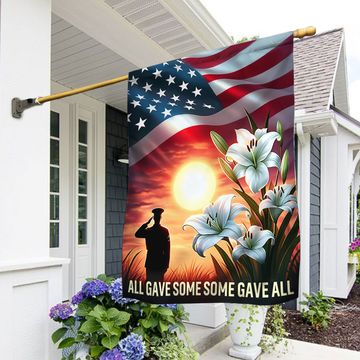 Discover Veterans Day Flag, Veteran All Gave Some Some Gave All Flag