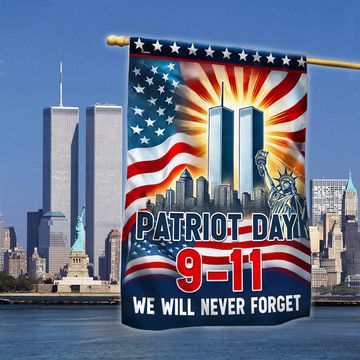 Discover 911 Patriot Day We Will Never Forget Flag