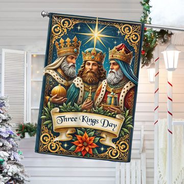 Discover Three Kings Day Three Wise Men Flag
