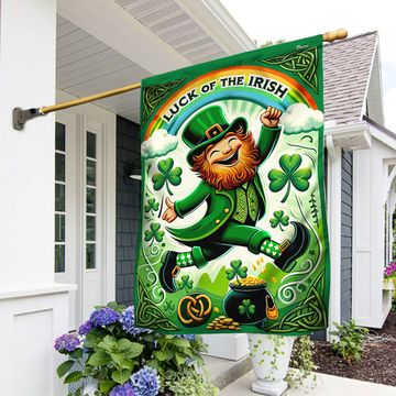 Discover FLAGWIX  Leprechaun St. Patrick's Day Luck Of The Irish Flag