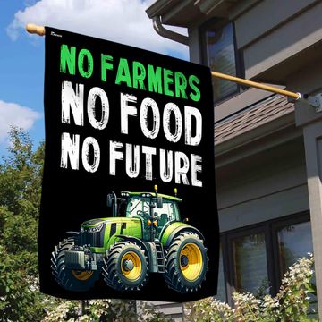Discover FLAGWIX  No Farmers No Food No Future Tractor Flag