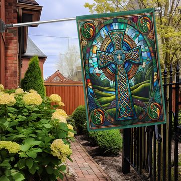 Discover FLAGWIX  Irish Celtic Cross Flag