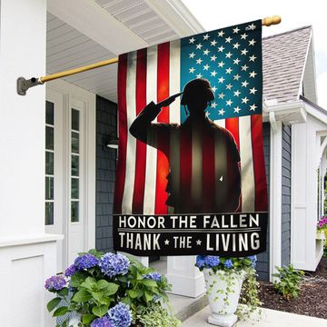 Discover FLAGWIX Memorial Day Honor The Fallen Thank The Living Veterans Flag