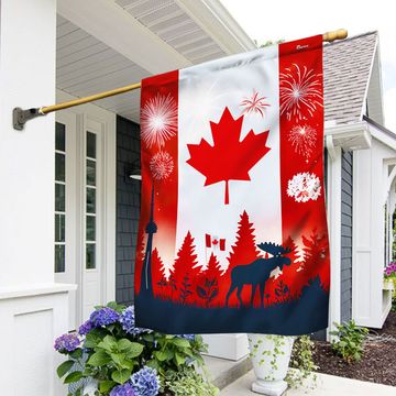 Discover Happy Canada Day Flag