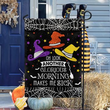 Discover Three Witches Halloween Flag Another Glorious Morning Makes Me Sick