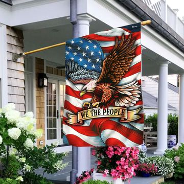 Discover We The People Patriotism Eagle American Flag