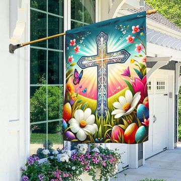 Discover FLAGWIX  Easter Christian Cross Resurrection of Jesus Flag