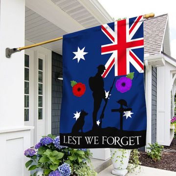Discover ANZAC Day Australia Flag Lest We Forget