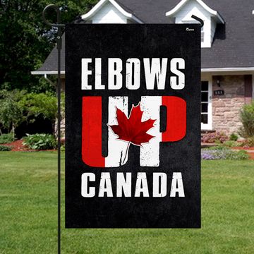 Discover Elbows Up Canada Support Canada Flag