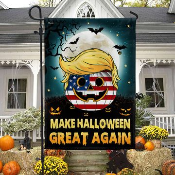 Discover Trump Halloween Flag Make Halloween Great Again Flag