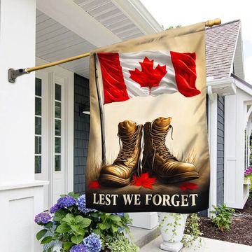 Discover Remembrance Day Military Boots Canadian Flag
