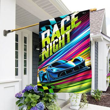 Discover FLAGWIX Racing Summer Night Flag