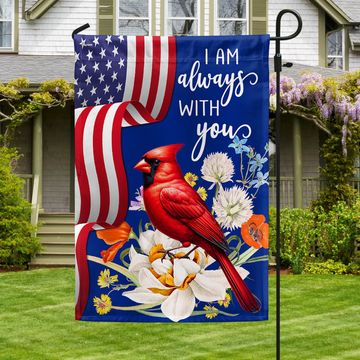 Discover FLAGWIX Cardinal American I Am Always With You Flag