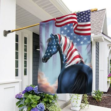 Discover Patriotic Horse 4th Of july Independence Day American Flag