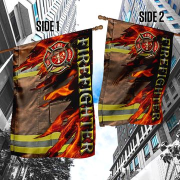 Discover Proud Firefighter Flag