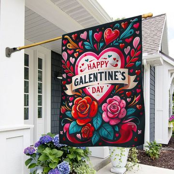 Discover FLAGWIX  Happy Galentine's Day Flag