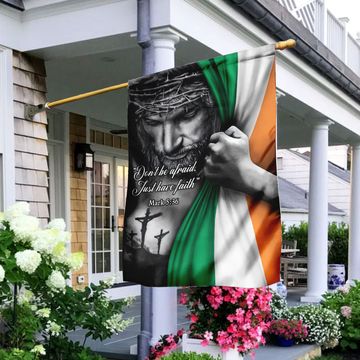 Discover Jesus - Just Have Faith Irish Flag