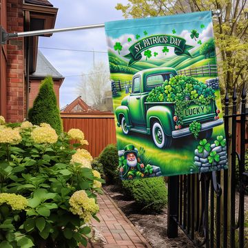 Discover FLAGWIX  St Patrick's Day Loads Of Truck Flag