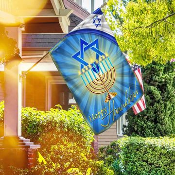 Discover Happy Hanukkah Flag