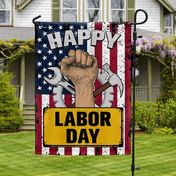 Discover Happy Labor Day Flag