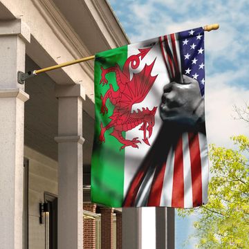 Discover Welsh American Flag