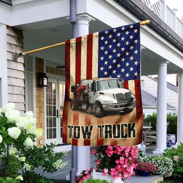 Discover Tow Truck Driver Flag