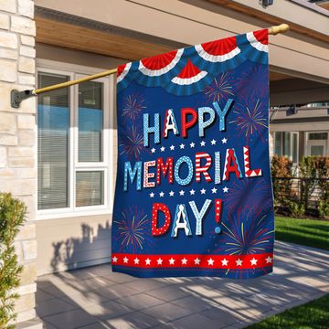 Discover Happy Memorial Day Flag