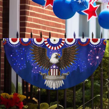 Discover Flagwix American Flag - Independence Day Eagle 4th of july Non-Pleated Fan Flag