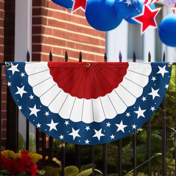 Discover Flagwix American Flag - Patriotic Non-Pleated Fan Flag