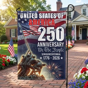 Discover 250 Years of America United States Semiquincentennial 1776 2026 We The People Patriotic Flag